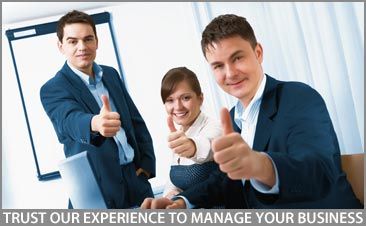 TRUST OUR EXPERIENCE TO MANAGE YOUR BUSINESS